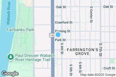 Map image of the property - 318 Park St