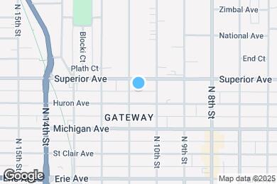 Map image of the property - 1413 N 11th St