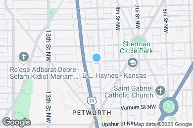 Map image of the property - 4530 9th St NW