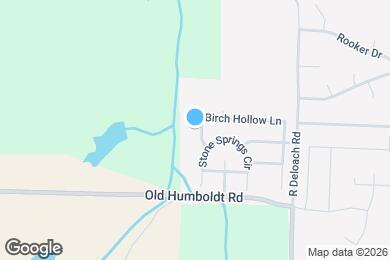 Map image of the property - 322 Hidden Springs Ln