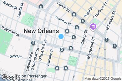 Map image of the property - 822 Perdido St