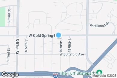 Map image of the property - 4311 S 46th St