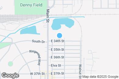 Map image of the property - 208 E 34th St