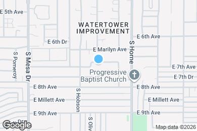 Map image of the property - 647 E Franklin Ave
