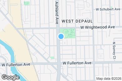 Map image of the property - 2517 N Ashland Ave