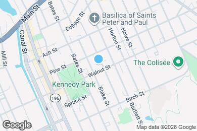 Map image of the property - 85 Pierce St