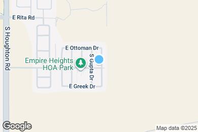 Map image of the property - 8392 S Egyptian Dr