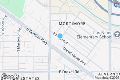Map image of the property - 3562 E Felix Blvd