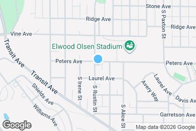 Map image of the property - 2902 Peters Ave