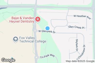 Map image of the property - 3117 W Glenpark Dr