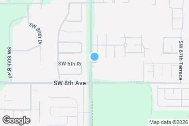 Map image of the property - 601 SW 75th St
