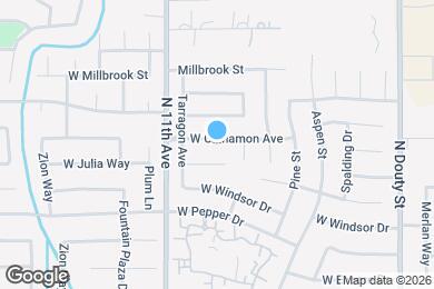 Map image of the property - 575 W Cinnamon Ave