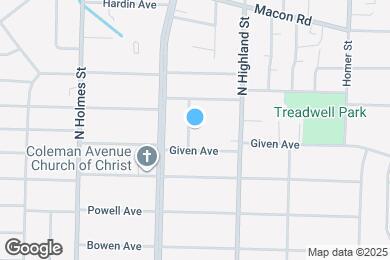 Map image of the property - 928 Beatrice St