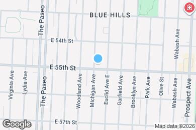 Map image of the property - 1906 E 55th St