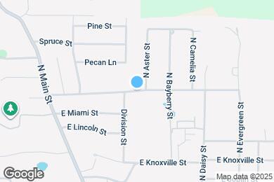 Map image of the property - 325 E Nashville St