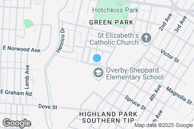 Map image of the property - 2601 Houston Ave