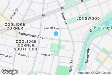 Map image of the property - 124 Longwood Ave