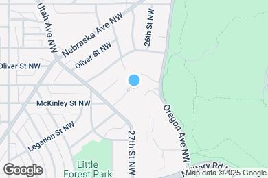Map image of the property - 2728 McKinley St NW