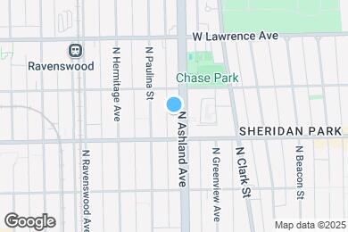 Map image of the property - 4626 N Ashland Ave