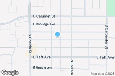 Map image of the property - 320 E Harding Dr