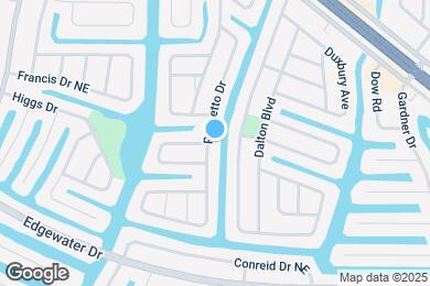 Map image of the property - 545 Palmetto Dr