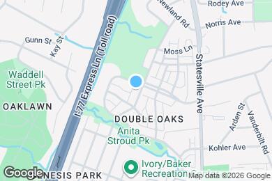 Map image of the property - Room in House on Double Oaks Rd