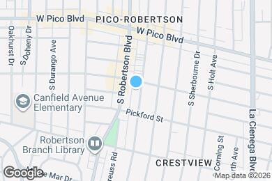 Map image of the property - 1515 S Wooster St