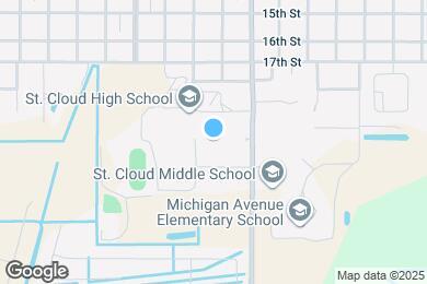 Map image of the property - 705 Michigan Ct