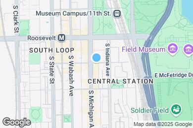 Map image of the property - 1304 S Michigan Ave