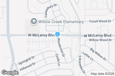 Map image of the property - 106 Brickhill Ct