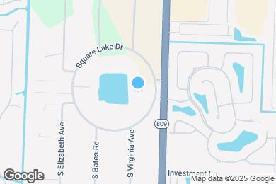 Map image of the property - 4529 Square Lake Dr