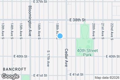 Map image of the property - 3901 18th Ave S