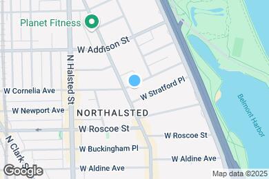 Map image of the property - 633 W Cornelia Ave