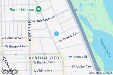 Map image of the property - 633 W Cornelia