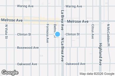 Map image of the property - 538 N Detroit St