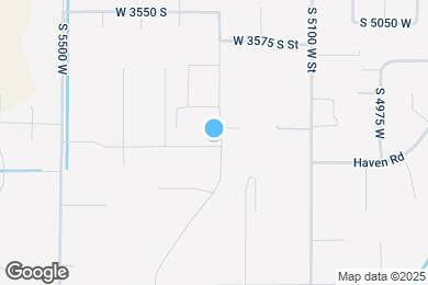 Map image of the property - 5258 W 3750 S