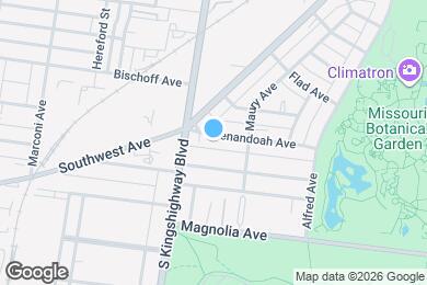 Map image of the property - 4636 Shenandoah Ave