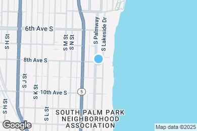 Map image of the property - 808 N Palmway