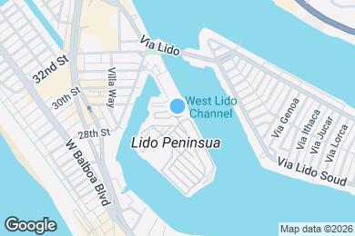 Map image of the property - 700 Lido Park Dr