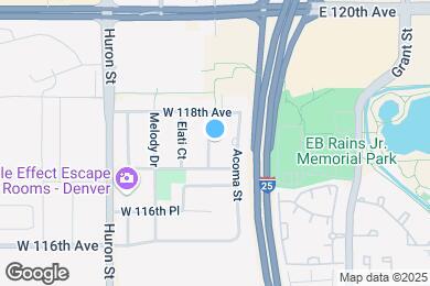 Map image of the property - 11768 Delaware Ct