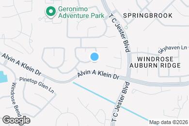 Map image of the property - 6411 Sparrows Glen Ln