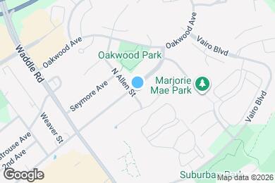 Map image of the property - 104 E Clearview Ave