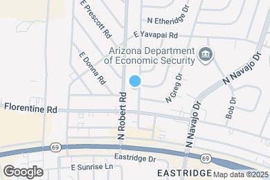 Map image of the property - Charming 2-bedrooms, 1-bath upstairs apartment in Prescott Valley!