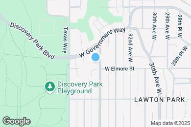Map image of the property - 4205 34th Ave W