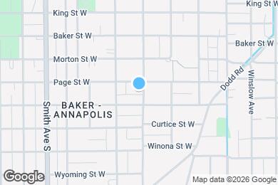 Map image of the property - 725 Charlton St