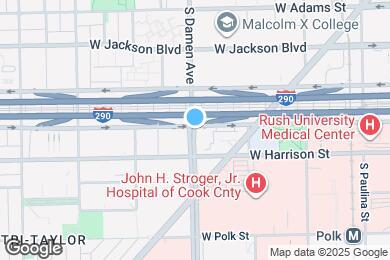 Map image of the property - 559 S Damen Ave