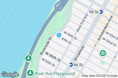 Map image of the property - 334 W 89th St