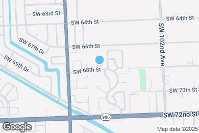 Map image of the property - 10495 SW 68th St