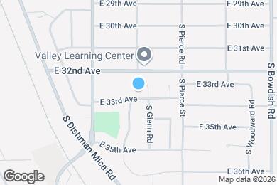 Map image of the property - 10905 E 33rd Ave