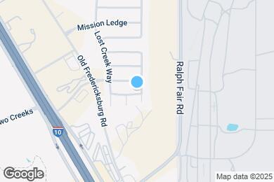 Map image of the property - 7607 Presidio Creek
